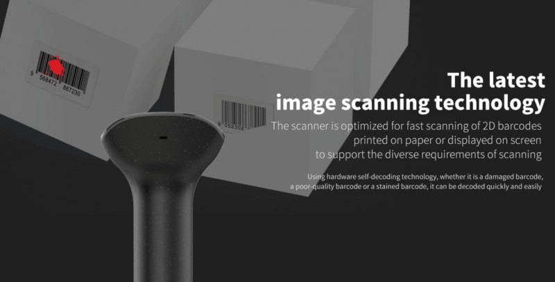 Сканер штрих - кода iDPRT - HN - 1308SR - 1358SR - 2D с использованием технологии лазерного сканирования изображений.png