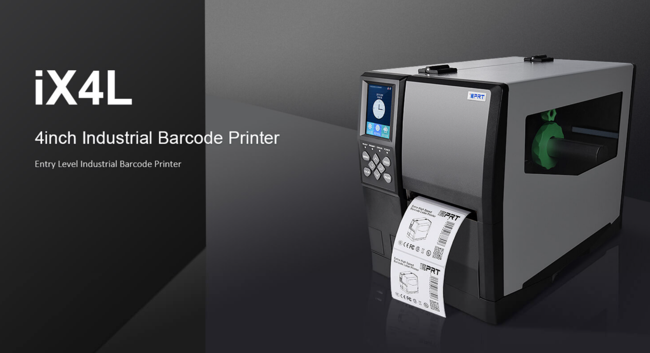 iX4L 4 - дюймовый промышленный принтер штрих - кода.png